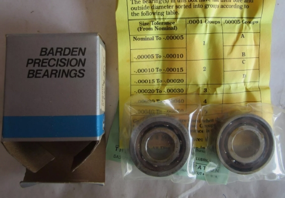 角接触球轴承，品牌：BARDEN，示例图片533